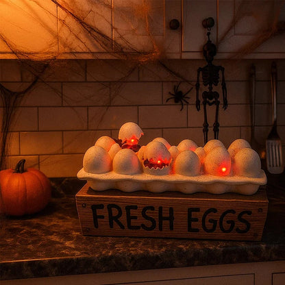 Halloween Zombie Chick Lantern – Cute Yet Creepy Spooky Decor 🐣💀🎃