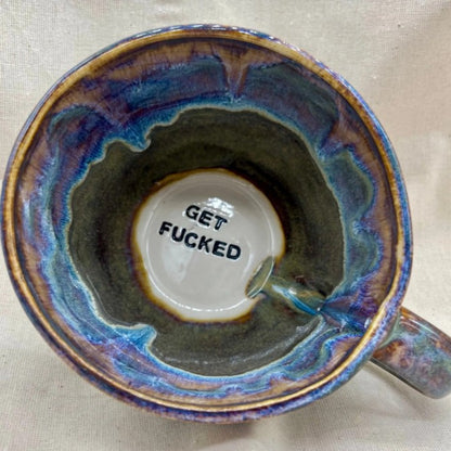 Handmade Jumbo Lightning Sweary Mug