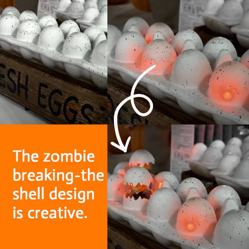 Halloween Zombie Chick Lantern – Cute Yet Creepy Spooky Decor 🐣💀🎃