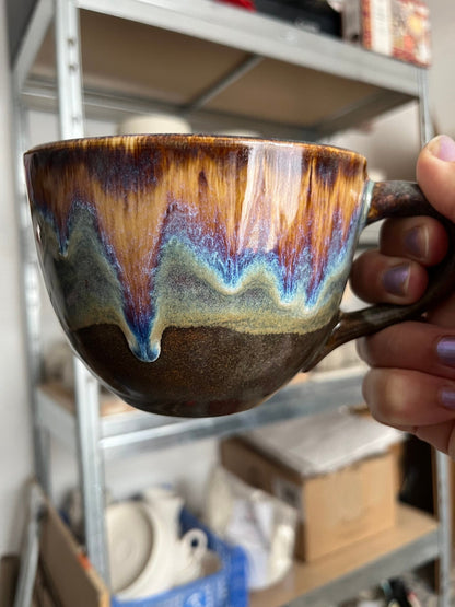 Handmade Jumbo Lightning Sweary Mug