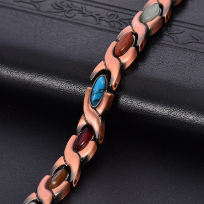 🔥Magnetic Copper Bracelet – Pure Solid Copper with 3800 Gauss Powerful Magnets