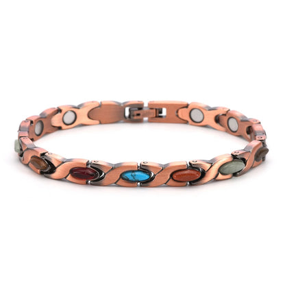 🔥Magnetic Copper Bracelet – Pure Solid Copper with 3800 Gauss Powerful Magnets