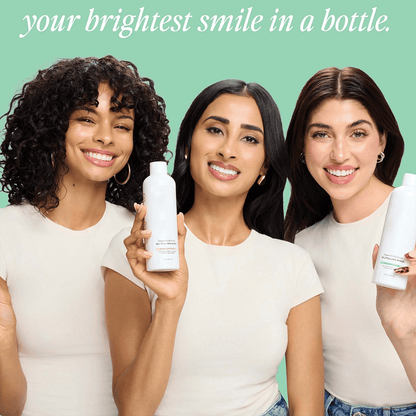 Spearmint Oil Pulling Rinse —Natural Oral Cleanse & Teeth Whitener