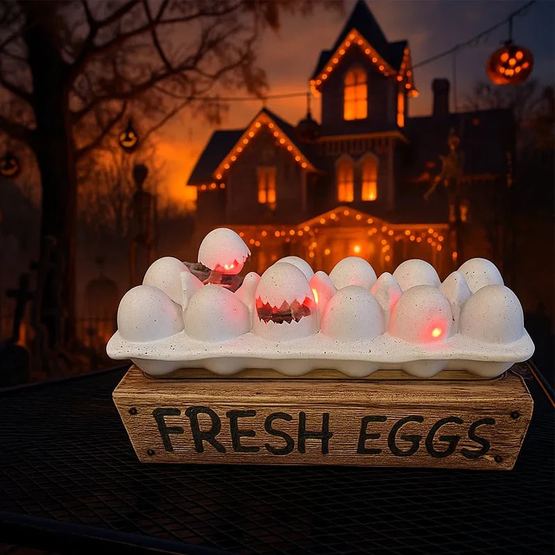 Halloween Zombie Chick Lantern – Cute Yet Creepy Spooky Decor 🐣💀🎃